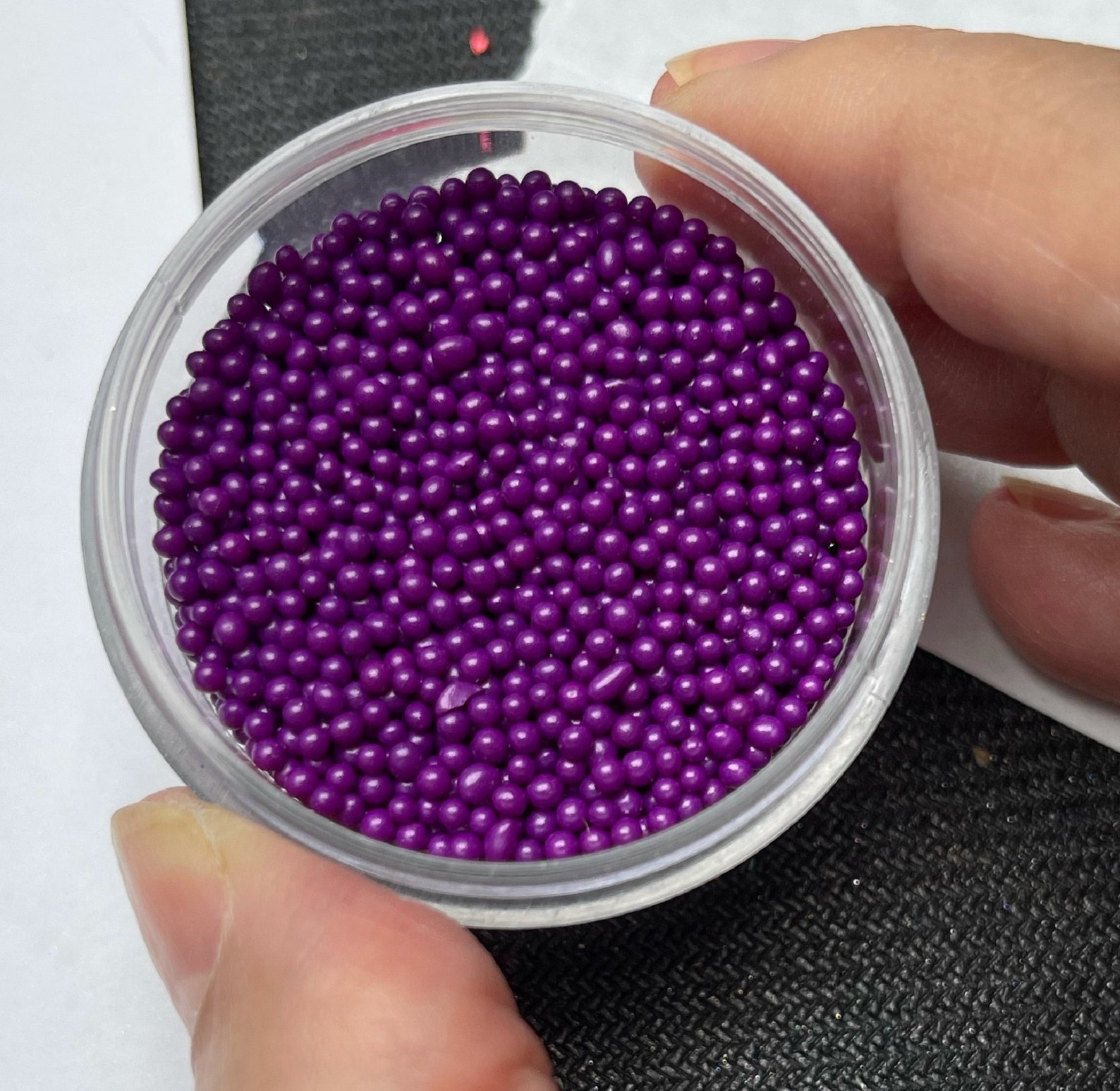 Glass Micro Beads No Hole 1.5 Mm2 Mm Fairy Beads Nail Art Etsy