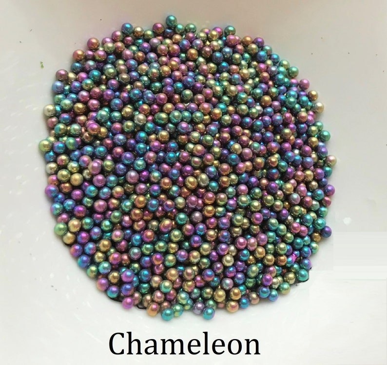 Metallic Glass Micro Beads No Hole 1.5mm2mm Beads Nail Art Etsy Canada