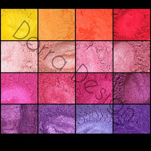 Nature made Mineral Mica powder Soap makeup lip gloss Eye shadow Soap Powder Skin Care nail resin coloring paint making slime aroma bead image 13