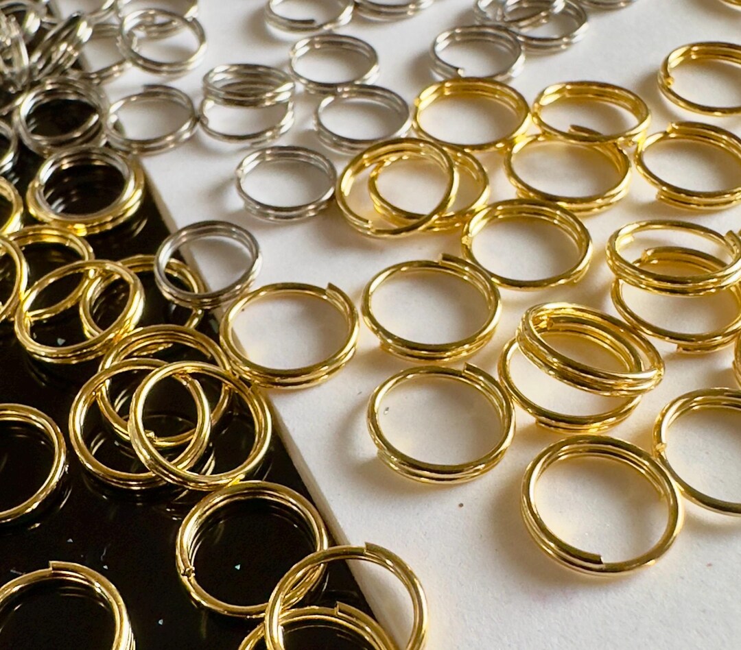 Double Loop Split Open Jump Rings Jewelry Finding - Etsy