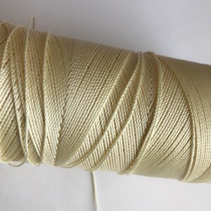 Embroidery floss, Viscose thread, Rayon thread polyester commercial Silk embroidery thread, Irish lace crochet tassel making image 10