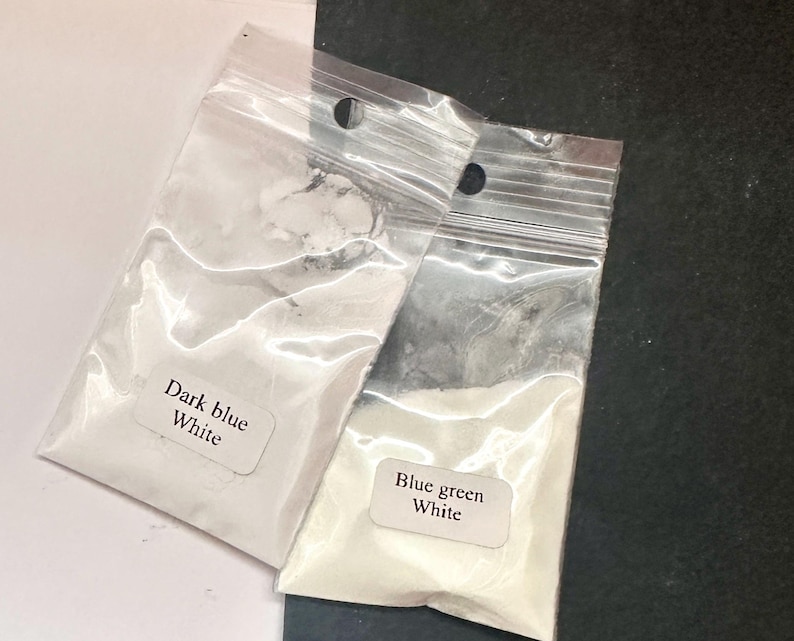 Neon Luminous glow powder super bright fluorescent powder pigment noctilucent powder glow in dark image 13