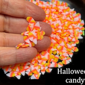 Kawaii Arcobaleno Fetta di caramella Argilla polimerica Spruzza Materiale di riempimento Decorazioni per nail art fai da te Giochi di cibo finto Progetti artigianali