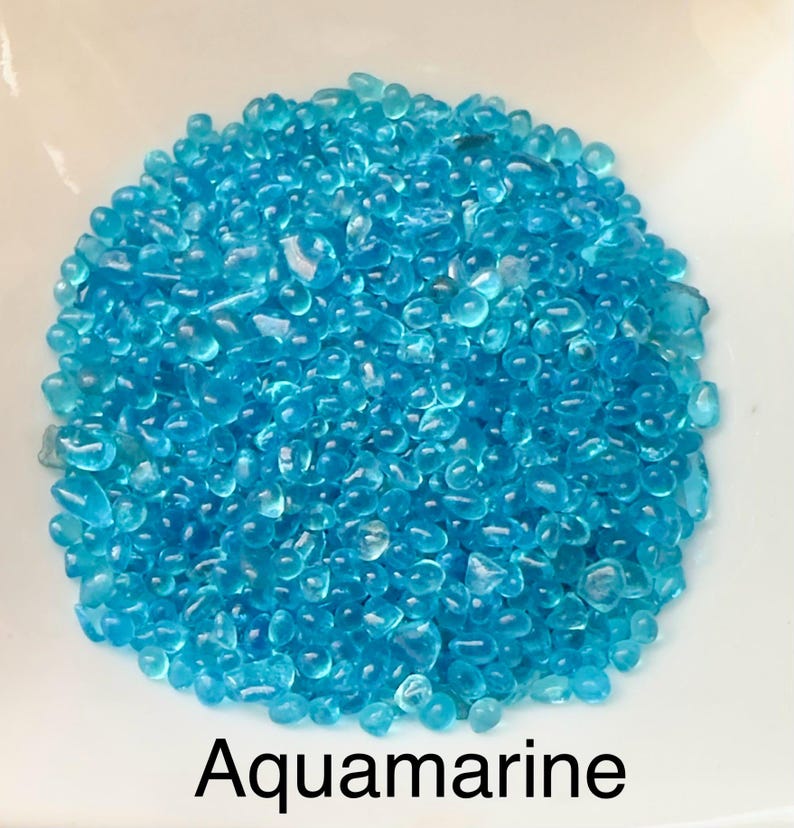 Irregular no hole beads Chameleon Stone nail beads 3D Nail Rhinestone Small Nail Art Decorations, holo beads Aquamarine