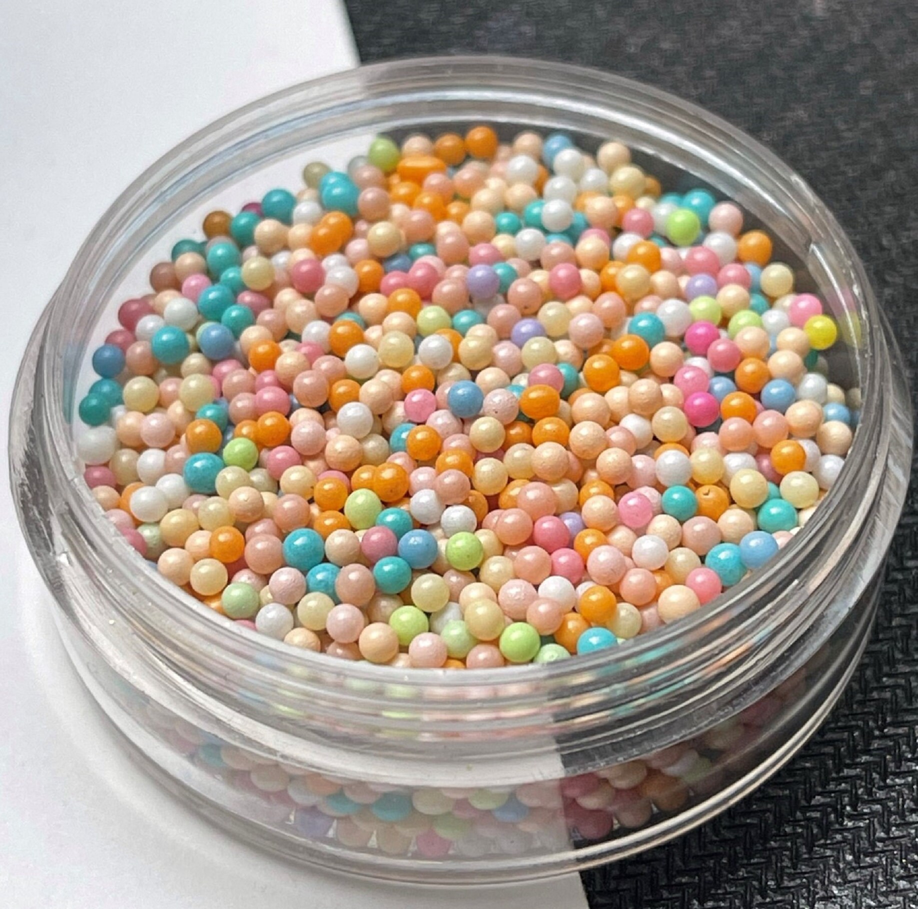 Glass Micro Beads No Hole 1.5 mm2 mm fairy beads Nail Art Etsy