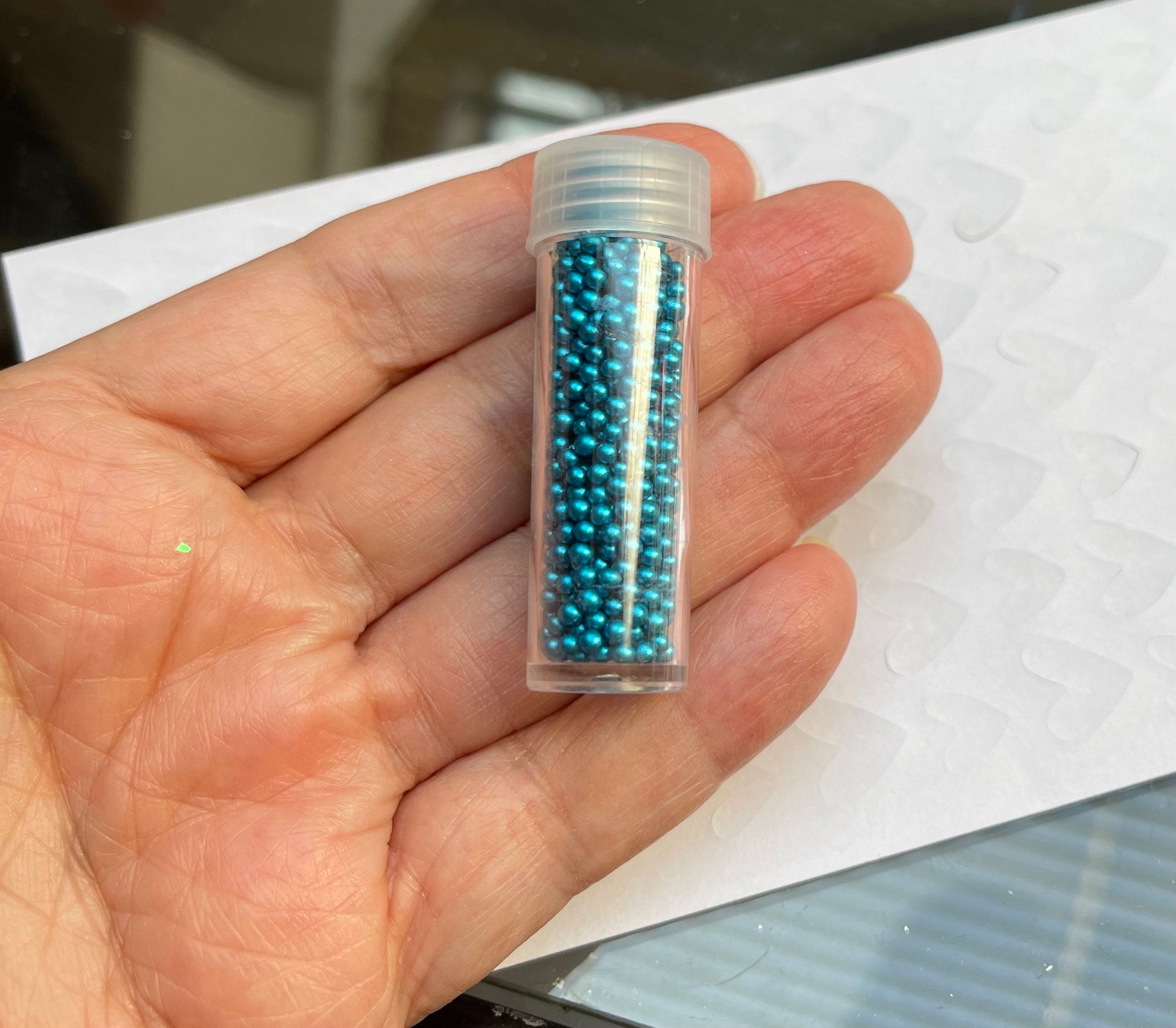 Metallic Glass Micro Beads No Hole 1.5mm2mm Beads Nail Art Etsy