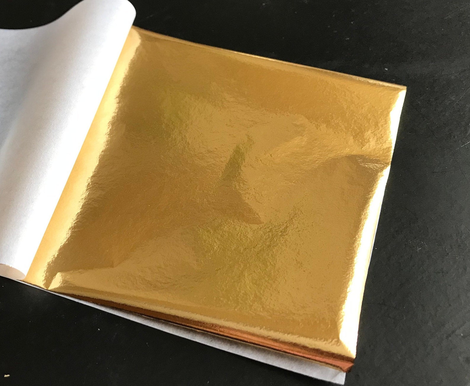 Art Craft Paper Imitation Gold Leaf Paper for DIY Arts Gilding Etsy