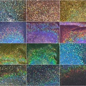 Super holografischer Titanmetall-Glitzer, ultrafeiner Glitzer für Nagelkunst, Acrylpulver, Nagelglitzer, Kosmetik-Glitzer, Kunstharz