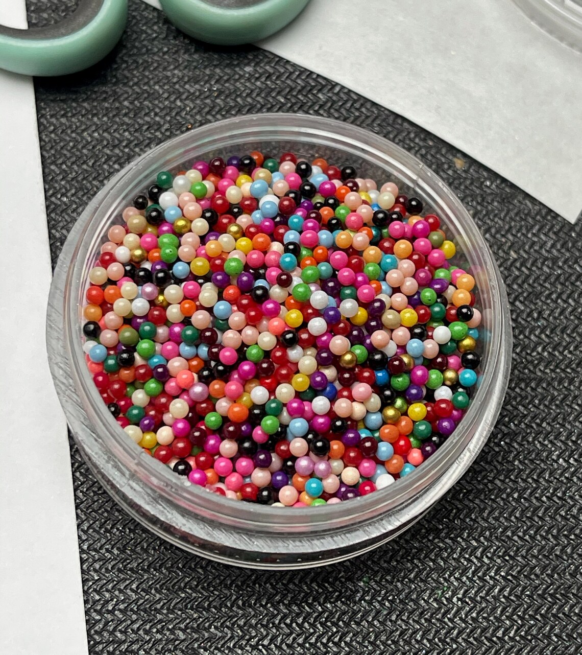 Glass Micro Beads No Hole 1.5 mm2 mm fairy beads Nail Art Etsy