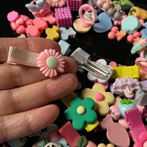 Set di accessori carini per bambini | Fermagli e anelli per capelli | Per ragazze dai 3 anni in su | Gioielli colorati per vestirsi