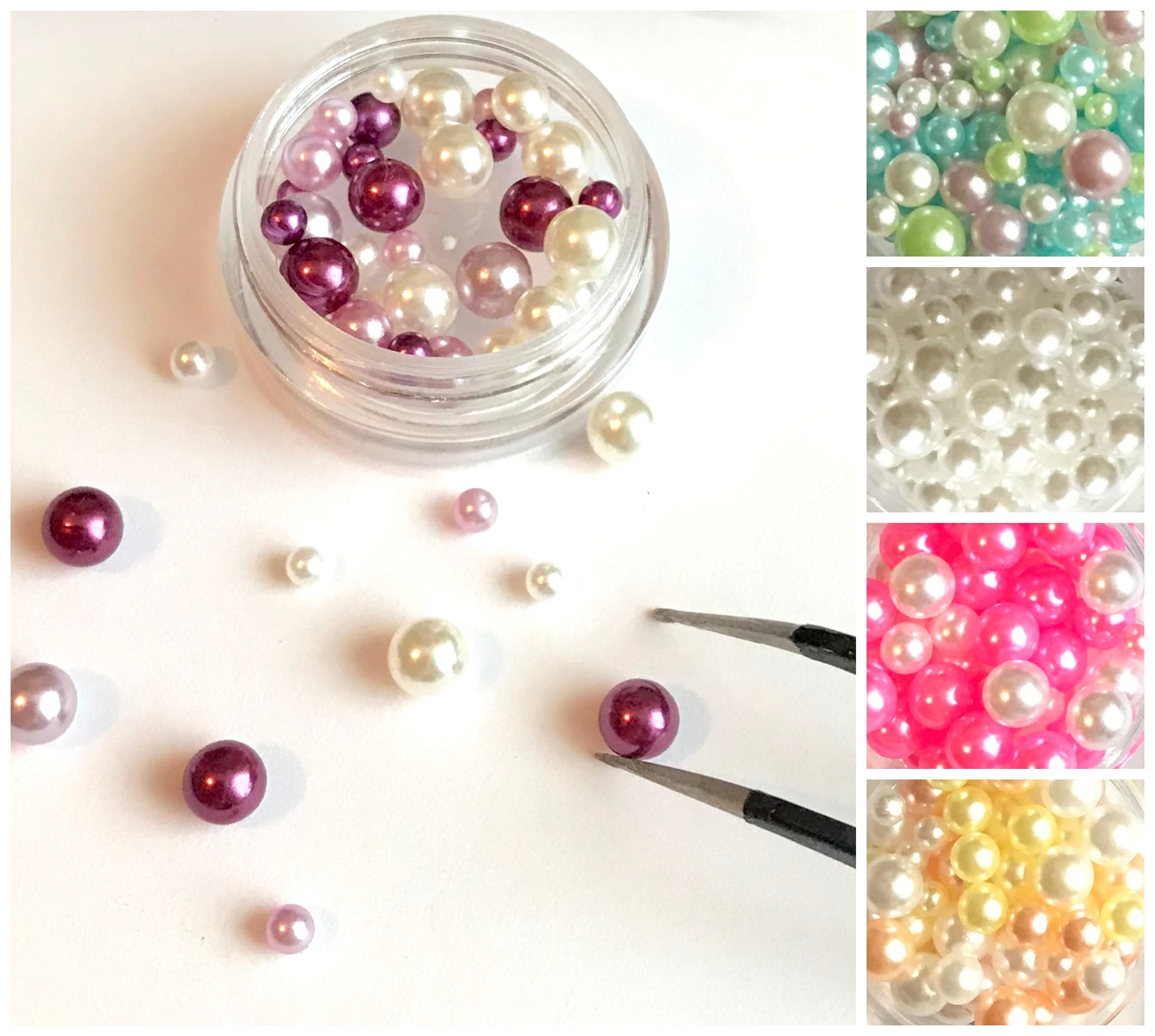 Flat beads on sale without holes