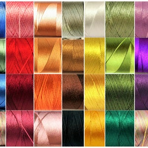 Embroidery floss, Viscose thread, Rayon thread polyester commercial Silk embroidery thread, Irish lace crochet tassel making