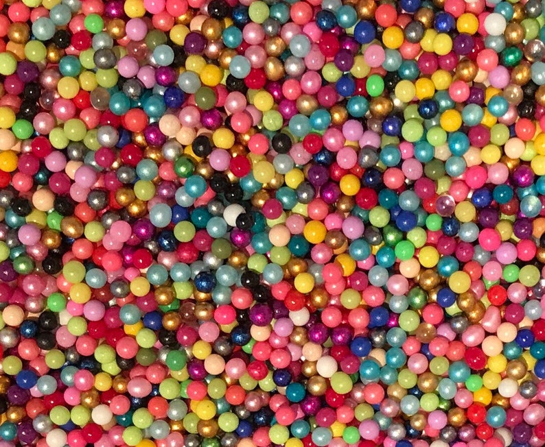 Glass Micro Beads No Hole 1.5 mm2 mm fairy beads Nail Art Etsy