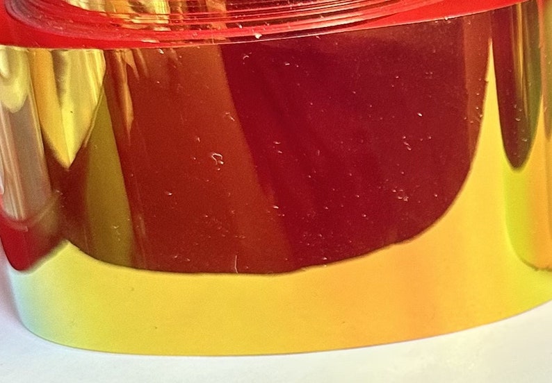 Bonbons de film cellophane fantaisie magique Feuilles de papier de verre Nail Art, art de la résine image 5