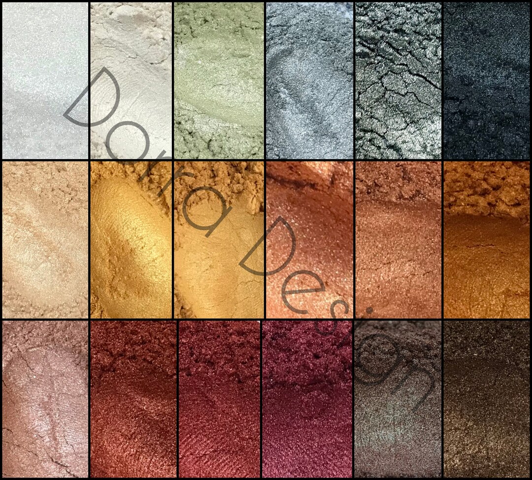 Nature Made Pearlescent Pigments Mineral Mica Powder Makeup Eye Shadow