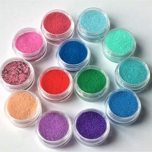 Sale, 12 colors sandy dust craft and nail decoration, colored sand for decorating craft, diy, nails, sand glitter,