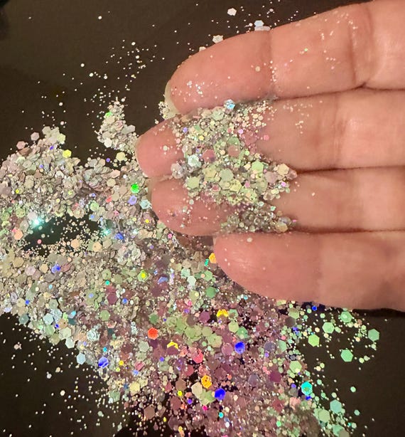 Chunky Hexagon Chameleon Color Shift Nail Glitter Nail Art resin art tumbler craft