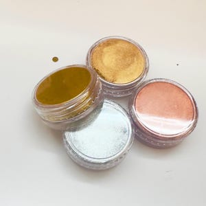 Chrompigment, Aluminium, glänzendes Metallic-Marmorpulver, Nagelkunstpigment, Harzmarmorfarbe, Polymerknete, Farbe Bild 13