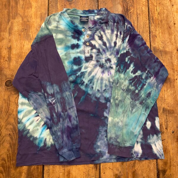 reverse tie dye long sleeve