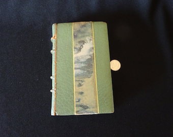 Antique Book, CH Nodier,  French, 1894, E. Dentu, Paris, Antiquarian Book,  Marbled, Ephemera, Paris, France, Garnier Freres