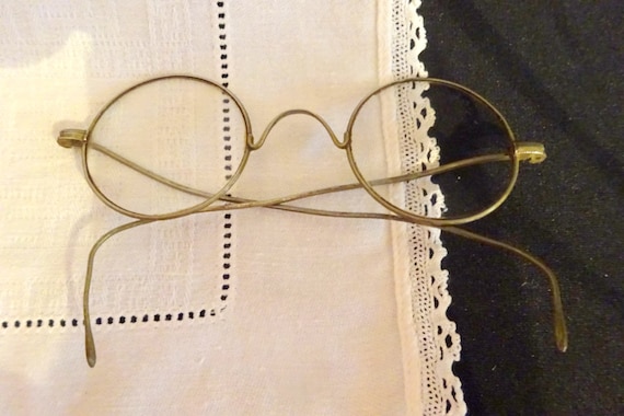 Eye Glasses Lennon, Brass, Steampunk, Round John L