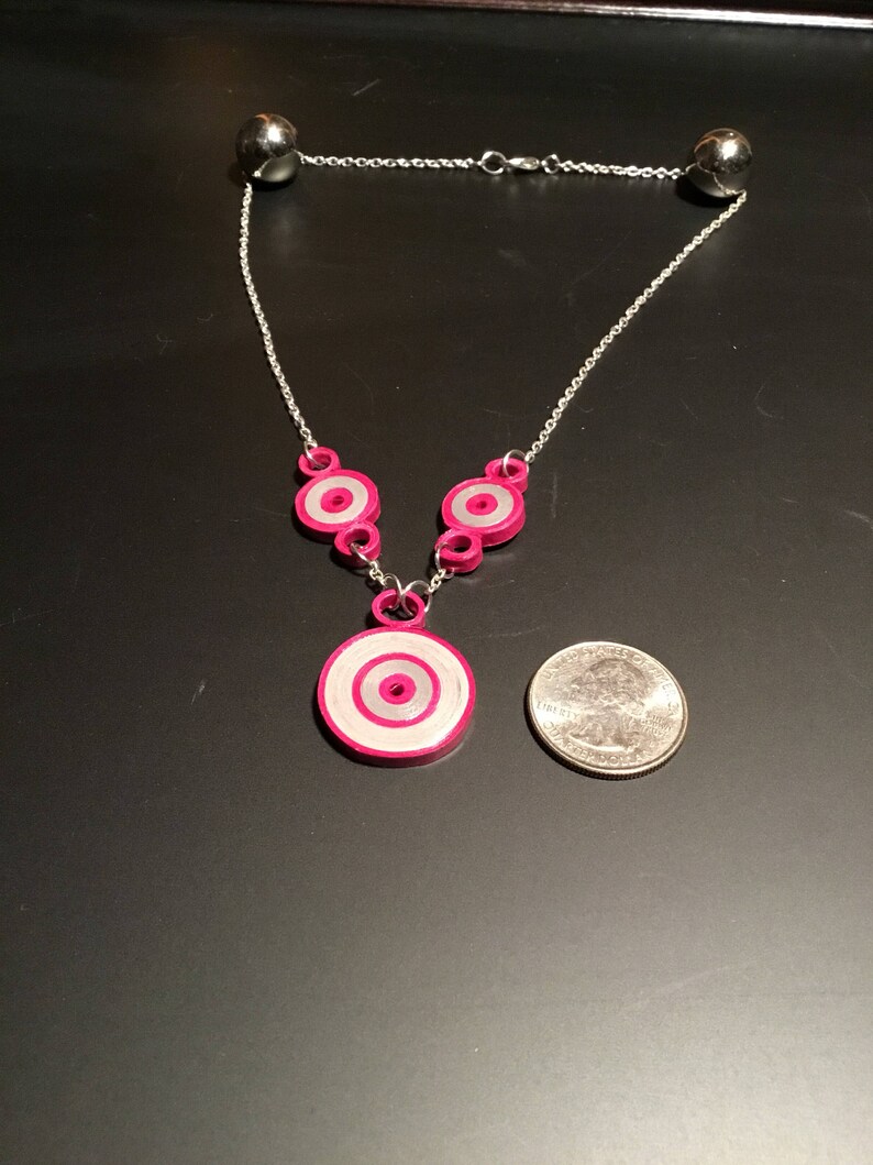 summer jewelry everyday necklace Paper jewelry eco friendly boho lightweight necklace
