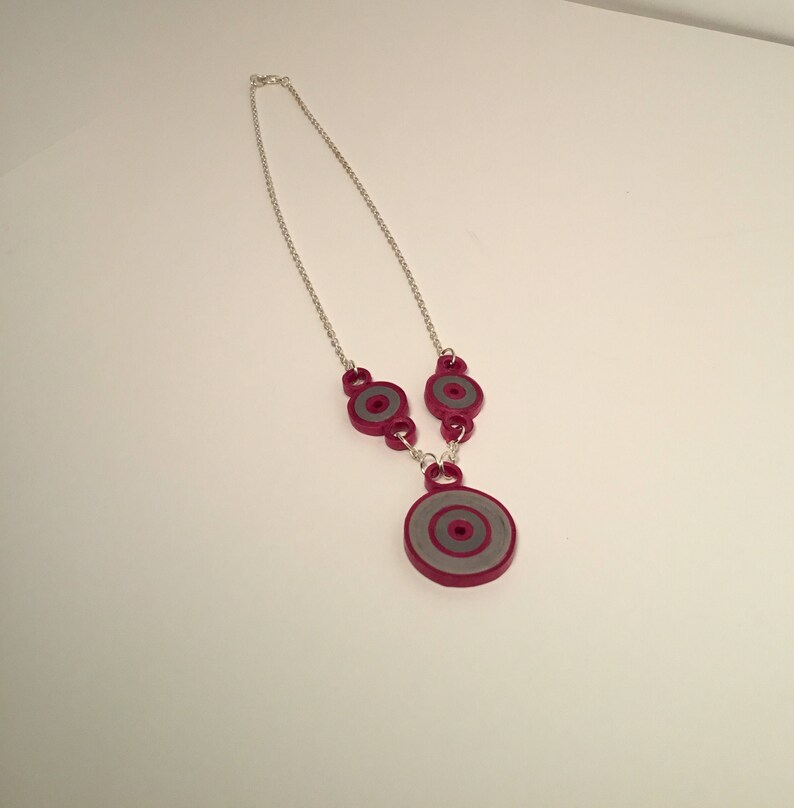 summer jewelry everyday necklace Paper jewelry eco friendly boho lightweight necklace