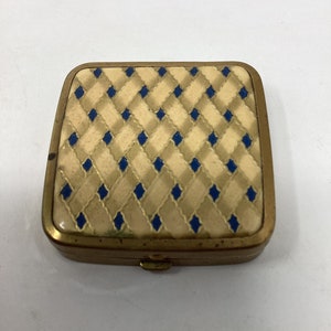 Circa 1930’s Art Deco French Powder Compact