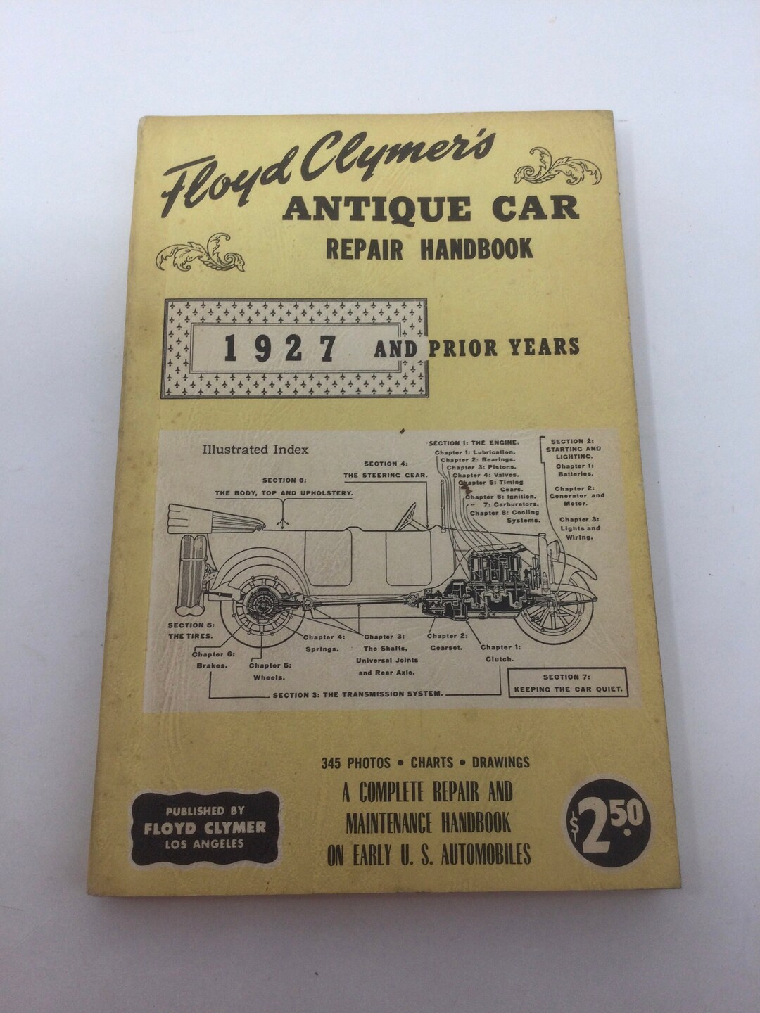1955 Edition of Floyd Clymers Antique Car Repair Handbook - Etsy
