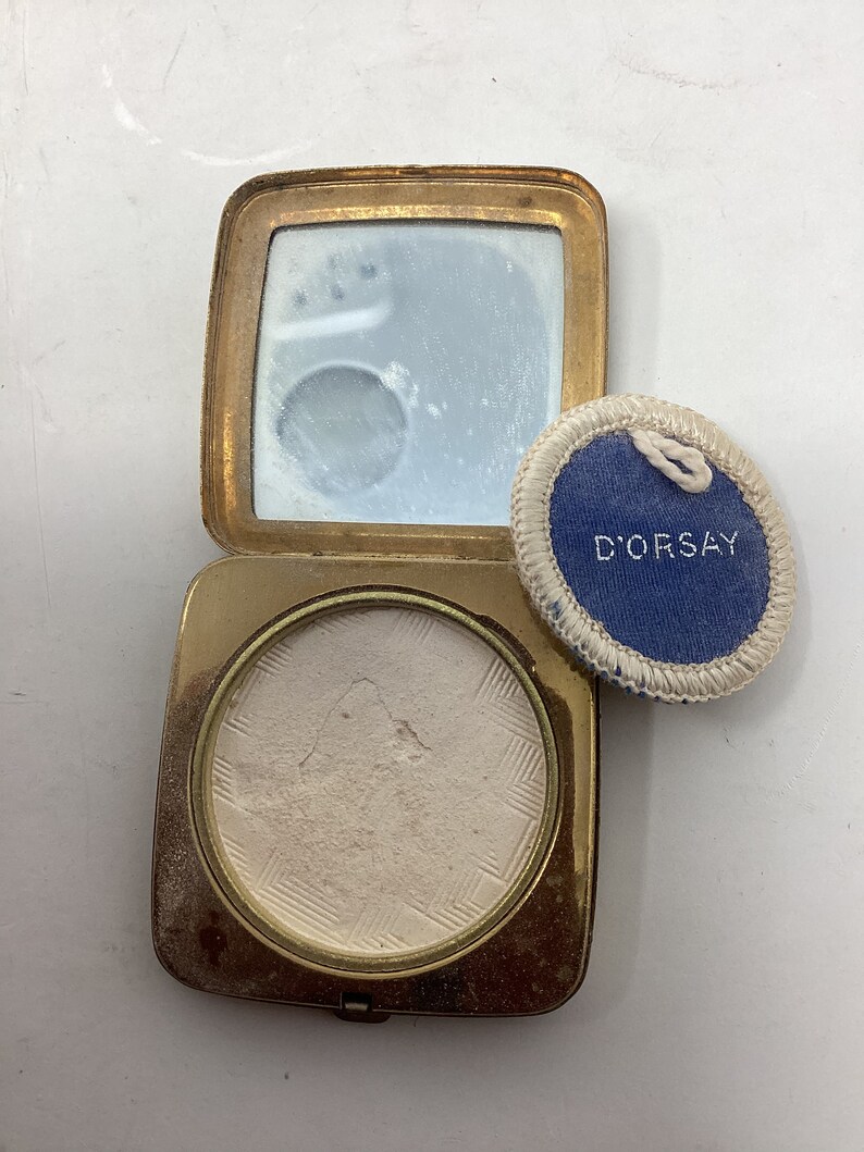 Circa 1930’s Art Deco French Powder Compact - Etsy