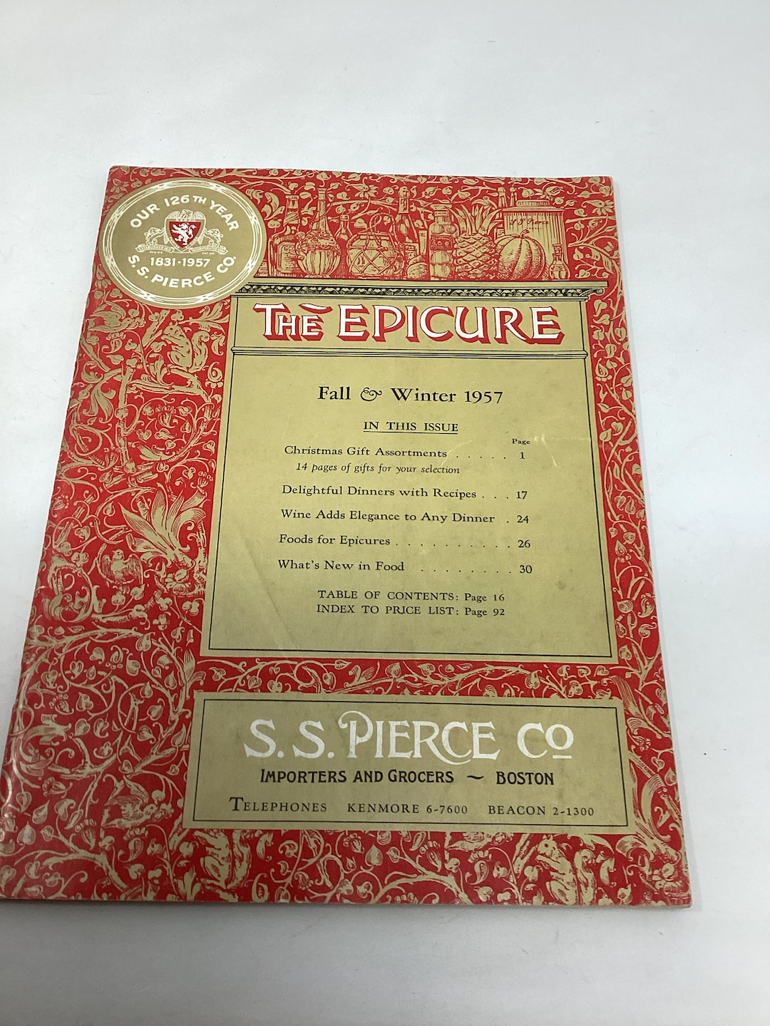 1957 Epicure Catalog Etsy