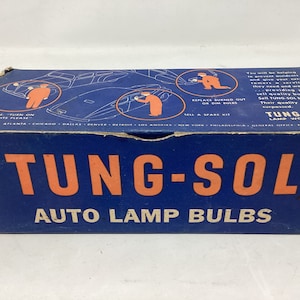 Full Box Of 10 Tung-Sol Auto Lamp Bulbs From 1940’s