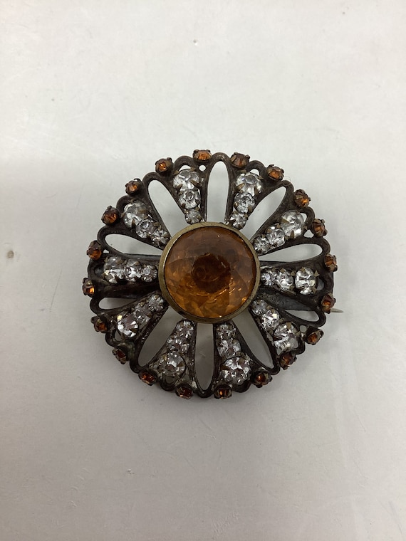 Victorian Style Costume Brooch