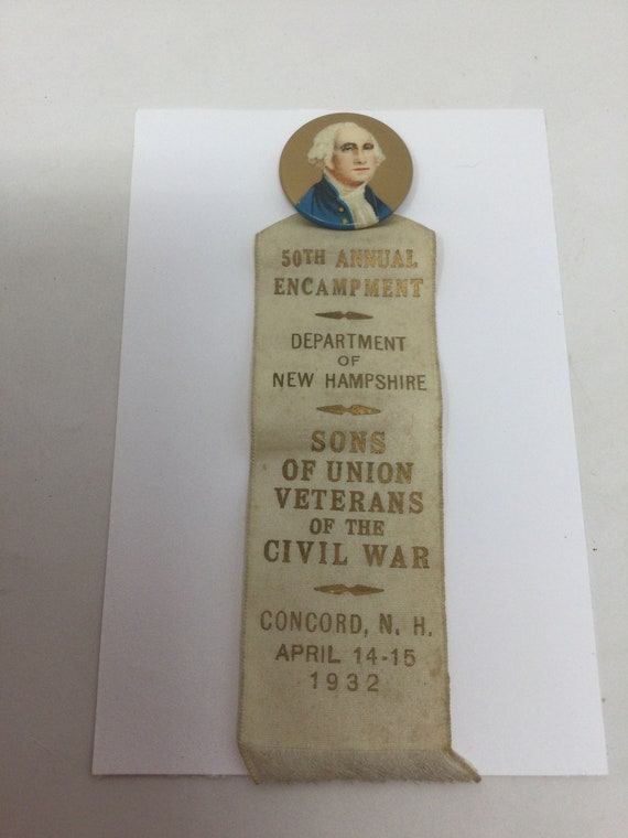 Sons of Union Veterans of The Civil War Pinback B… - image 2