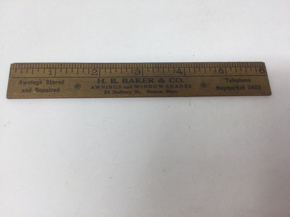 Art & Collectibles Early Twentieth Century Advertising Ruler ...