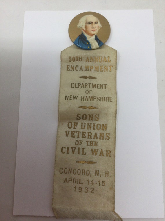 Sons of Union Veterans of The Civil War Pinback B… - image 3