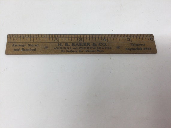 Art & Collectibles Early Twentieth Century Advertising Ruler ...