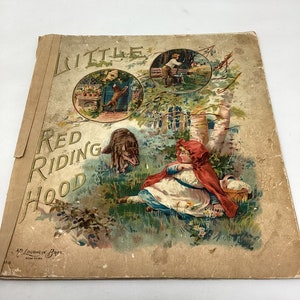 McLoughlin Brothers Late 1800’s “ Little Red Riding Hood”