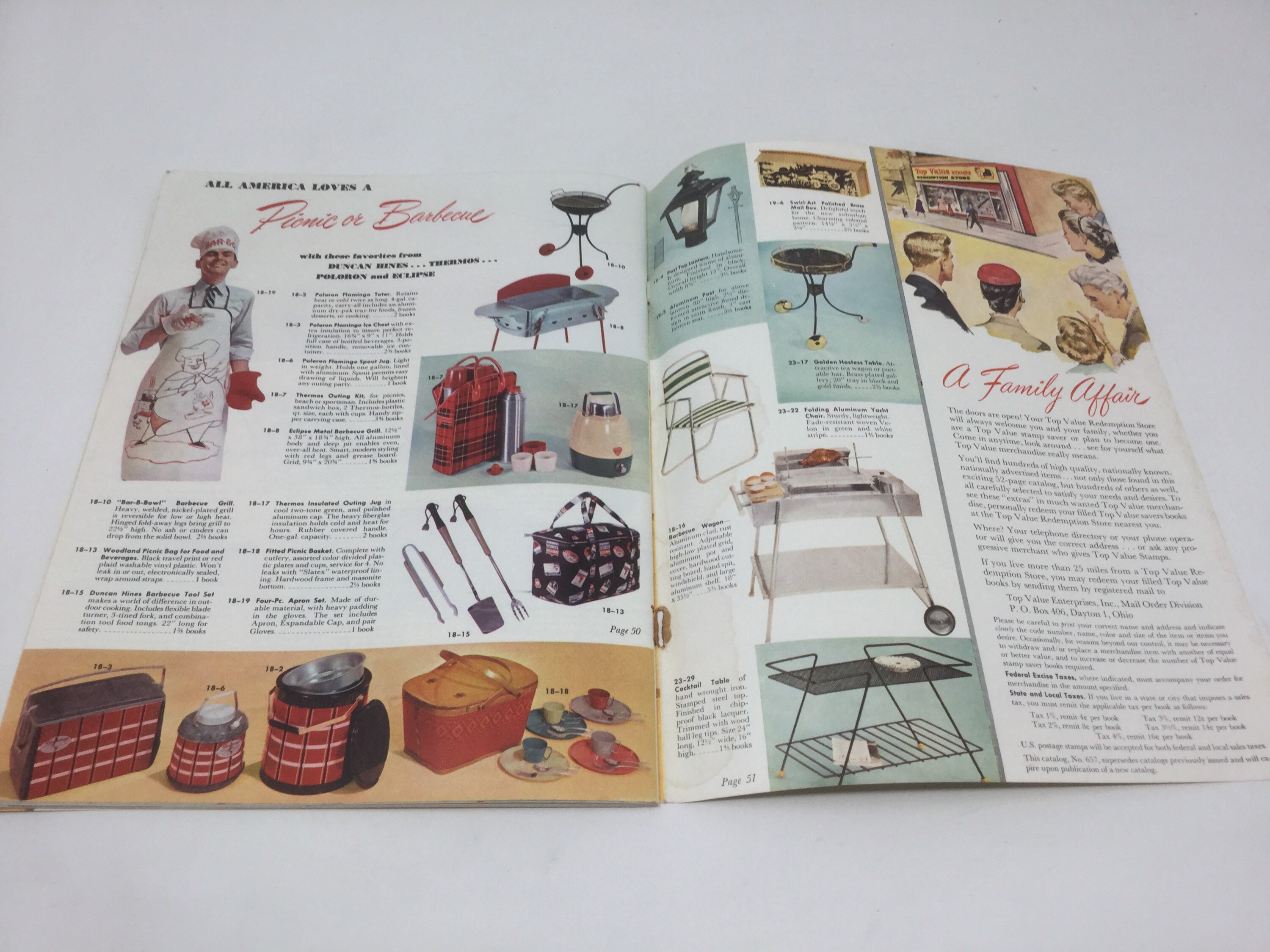 1956 Top Value Stamps Redemption Catalog Etsy