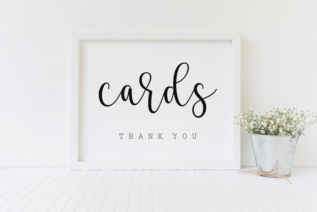 Cards Wedding Sign Cards Bridal Shower Cards Sign Cards Etsy