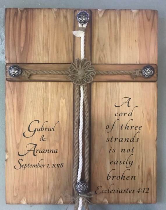 Personalized Rustic Wedding Alternative Unity Ceremony idea A | Etsy