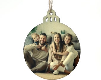 handcrafted wood ornament, Christmas ornaments customizable, ornament decoration for Christmas tree.