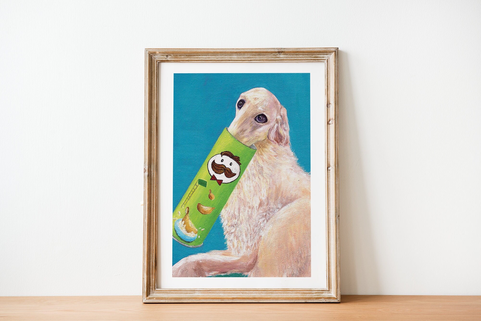 Let me do it for you borzoi long boi wall art etsy