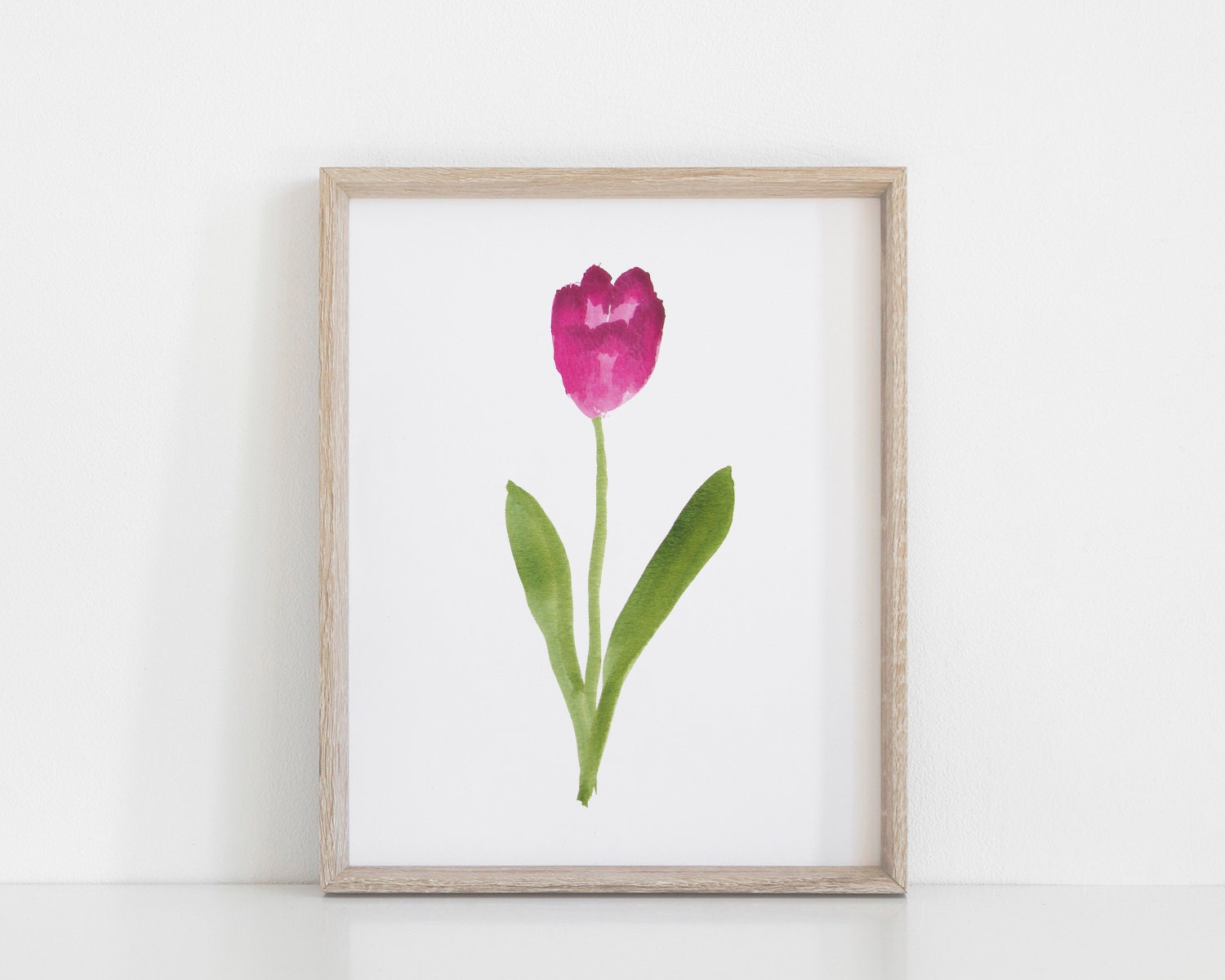 Printable Tulip Wall Art Collection - Set of 3 Tulip Prints - Printable ...