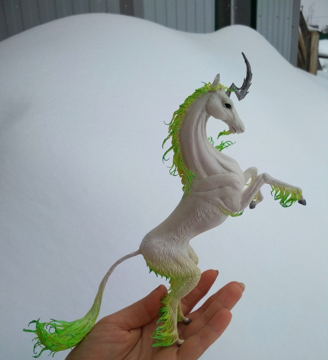 TO ORDER Unicorn Figurine Unicorn Statuette Collectible Etsy