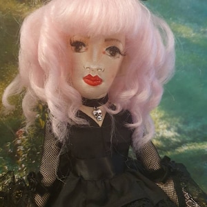OOAK Stoffpuppe - Candy Lolita