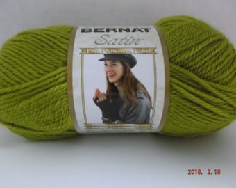 Bernat Satin Sparkle Yarn ~ Bronze ~ 80 Grams ~ 160 Yards ~ #4 Medium