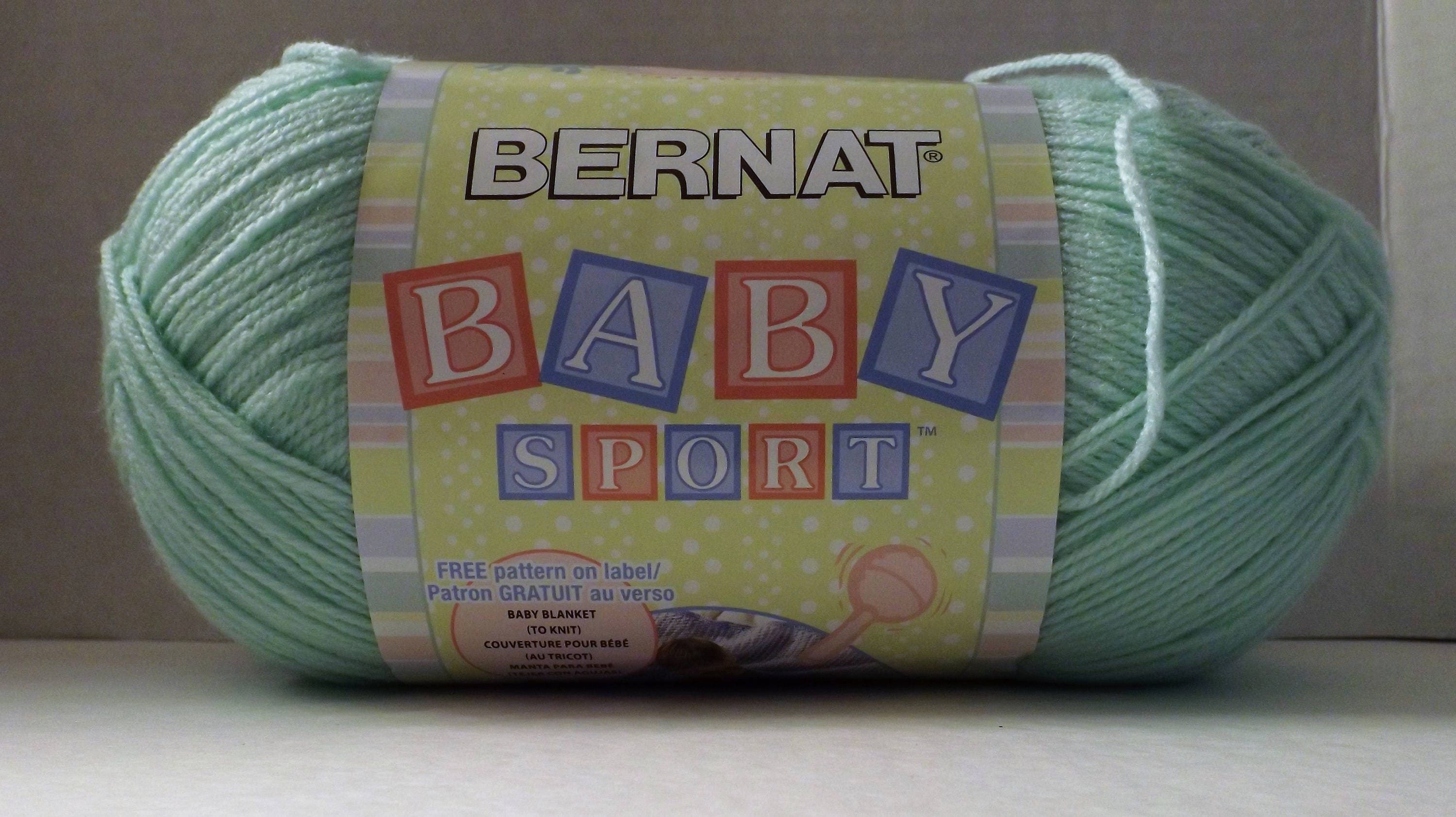 Bernat Baby Sport Yarn Jumbo Ball Baby Green 43230 300 Etsy