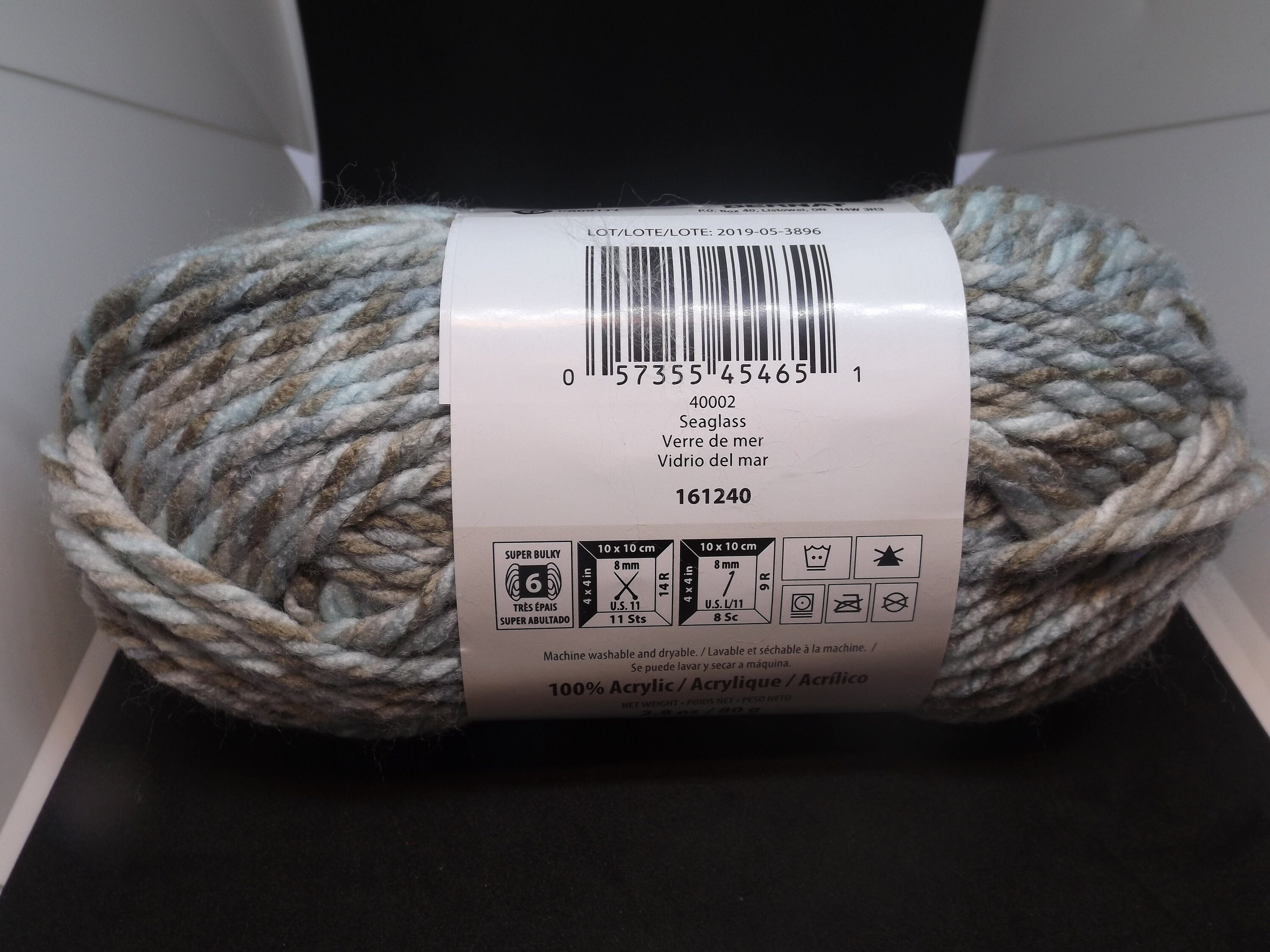 Bernat Softee Chunky Twist Yarn Colour 40002 Seagrass 80 Etsy