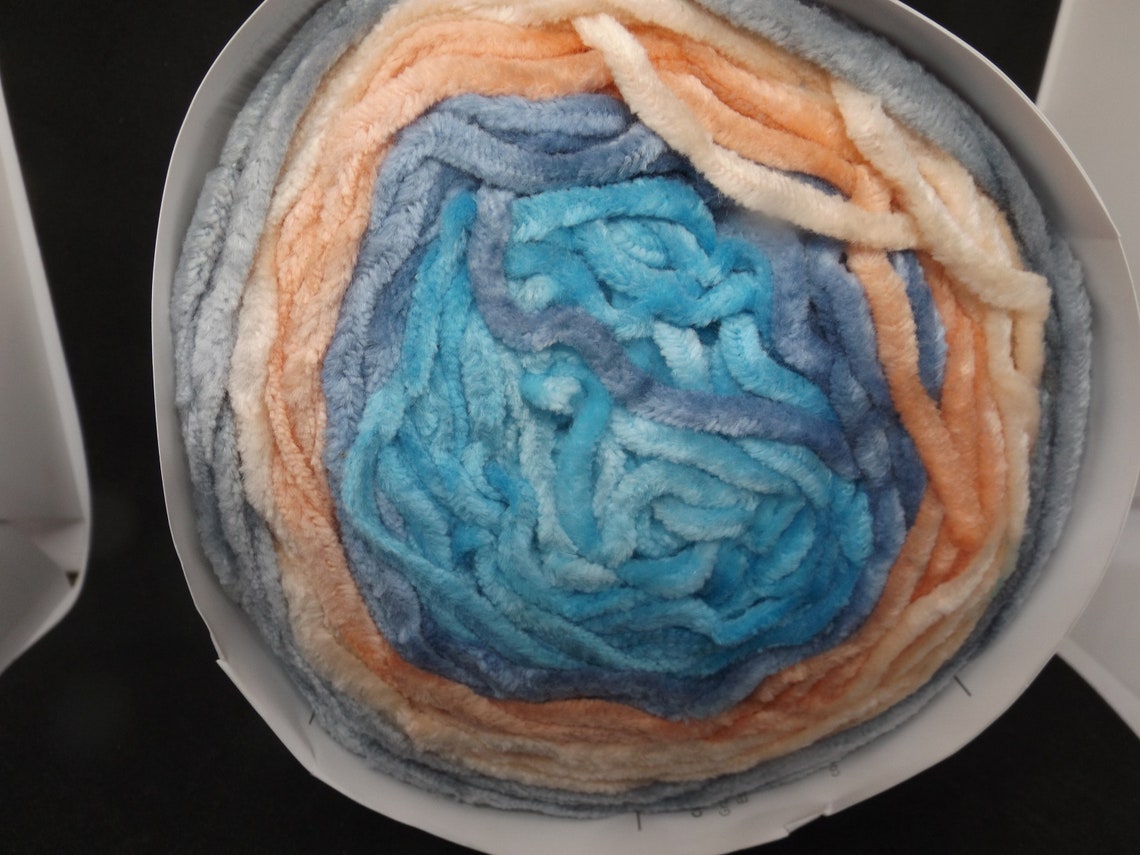 Lion Brand Ice Cream Deluxe Yarn Color 206 Cape May 5 Etsy